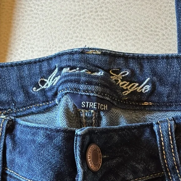 American eagle stretch jeans size 12 flare leg - Picture 2 of 6